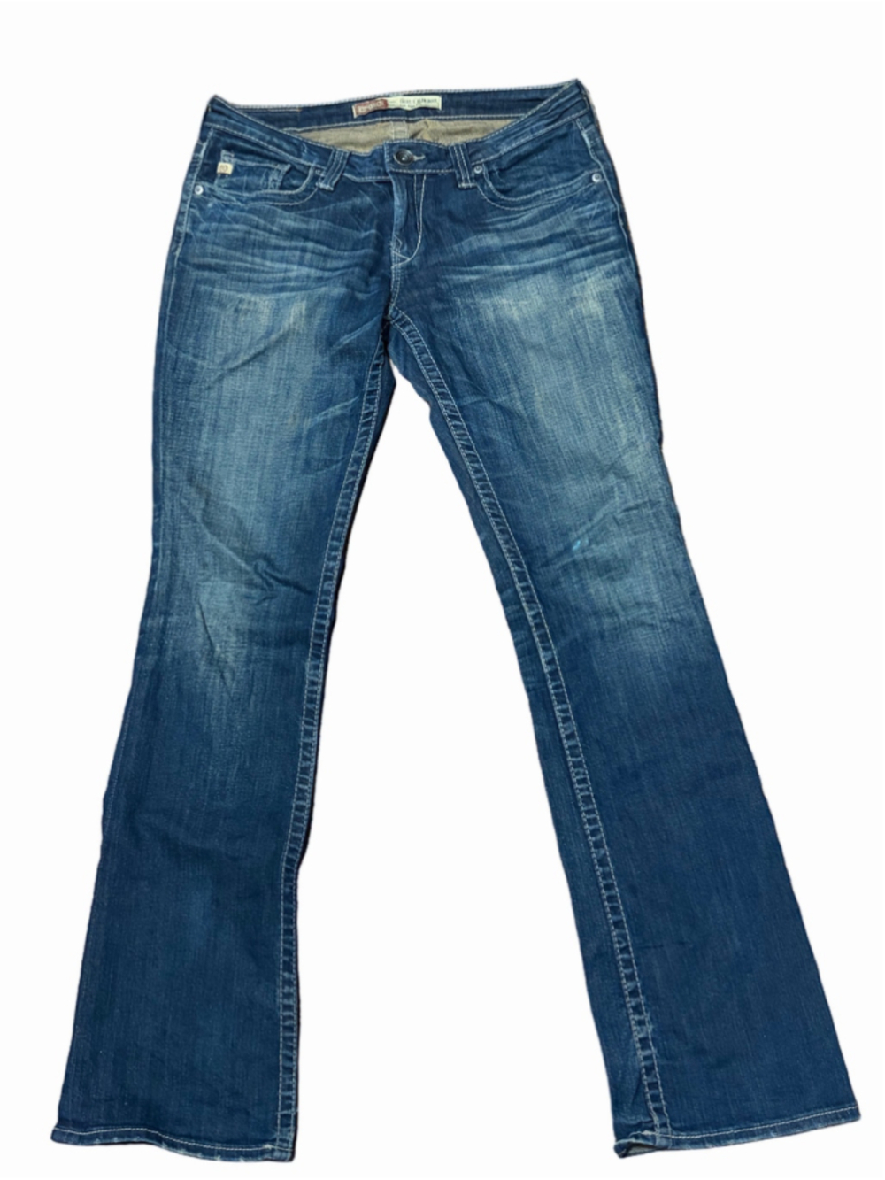 Big Star Casey K Slim Boot Jeans Women’s 29L Low Rise Dark Wash